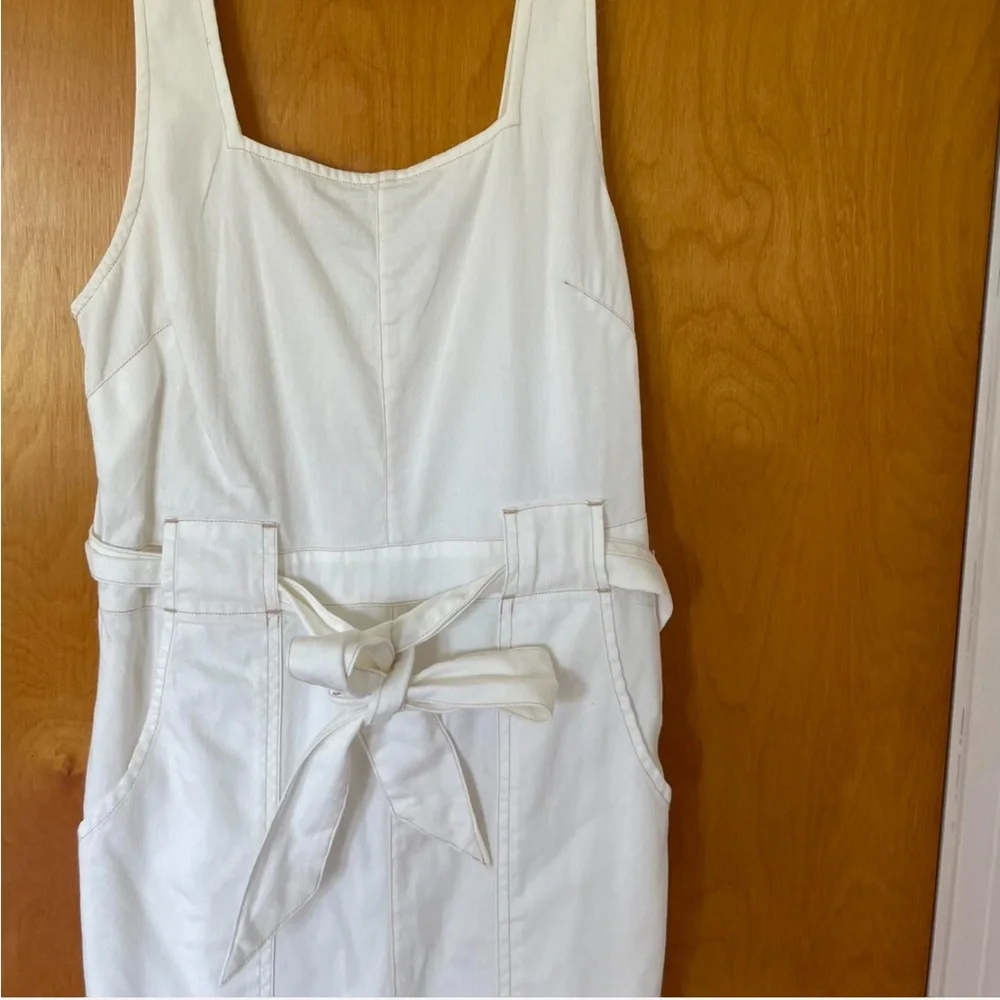 Cream Jumpsuit - Picture 2 of 4